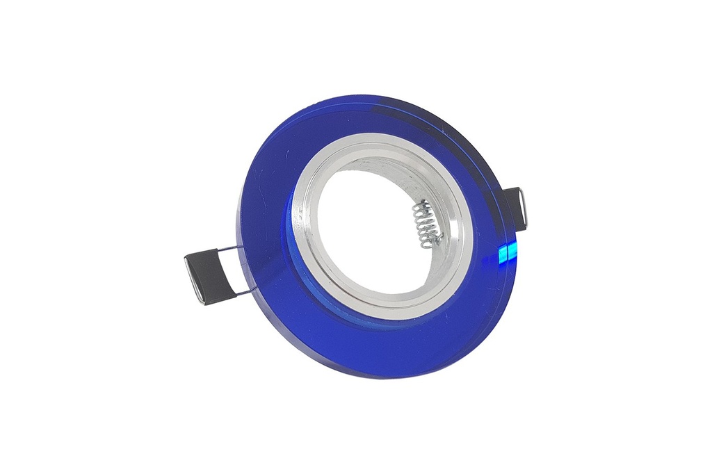 Spot Miroir LED Rond encastrable pour LED GU10 –Bleu Marine